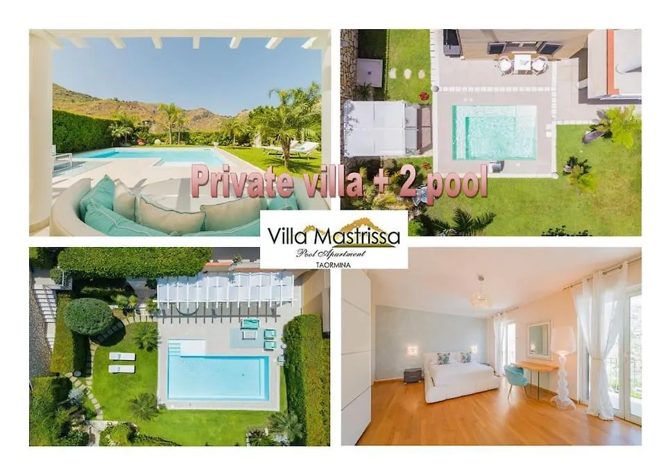 Private Modern Villa In Taormina Italy